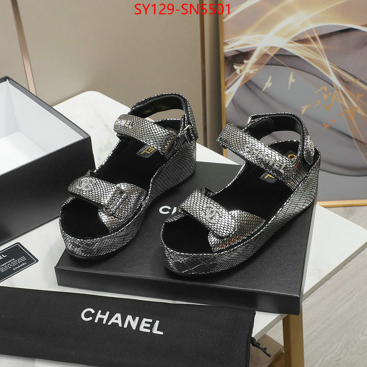 Women Shoes-Chanel,1:1 replica wholesale , ID: SN5501,$: 129USD