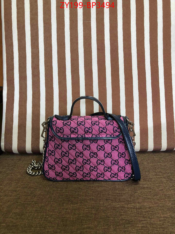 Gucci Bags(TOP)-Marmont,ID: BP3494,$: 199USD