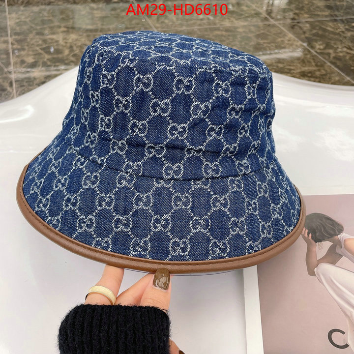 Cap (Hat)-Gucci,top sale , ID: HD6610,$: 29USD