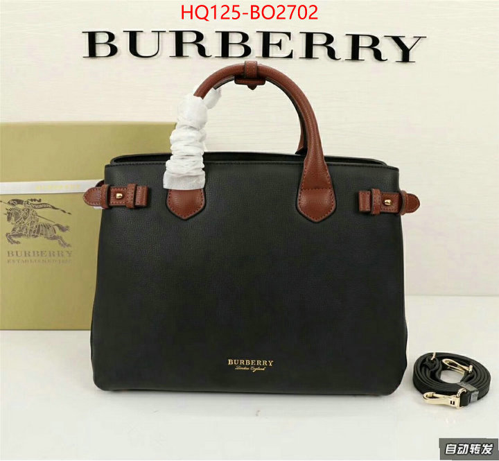 Burberry Bags(4A)-Handbag,online ,ID: BO2702,$: 125USD