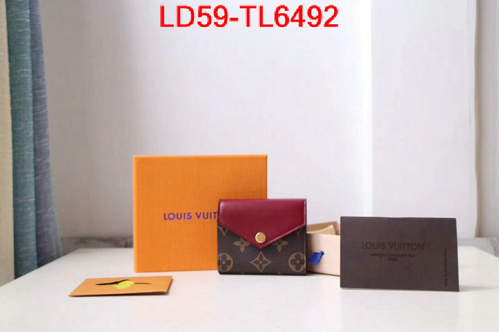 LV Bags(TOP)-Wallet,ID:TL6492,$: 59USD