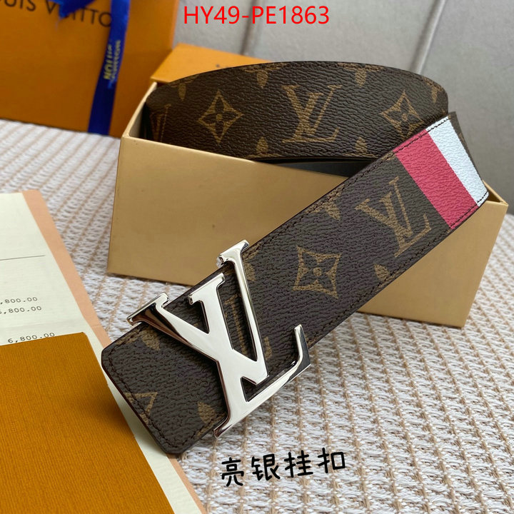 Belts-LV,outlet 1:1 replica , ID: PE1863,$: 49USD