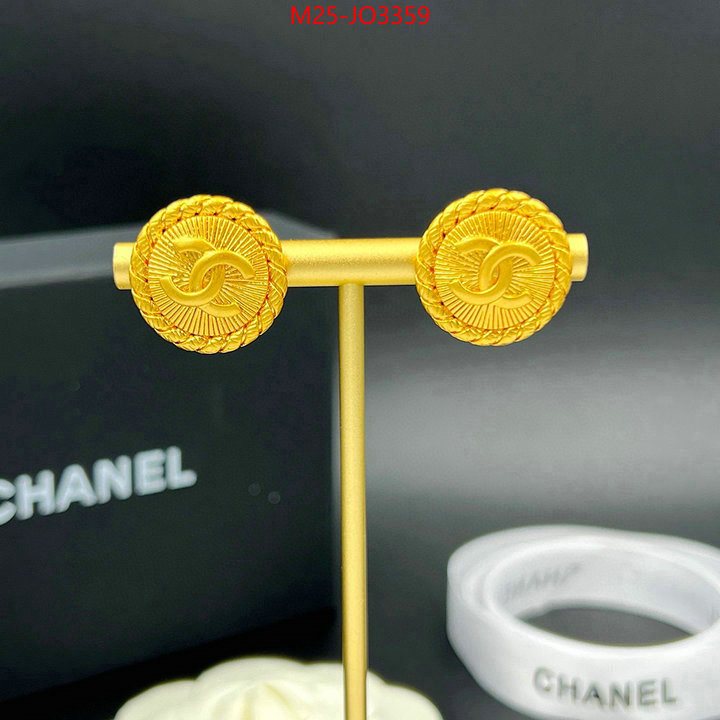 Jewelry-Chanel,replicas , ID: JO3359,$: 25USD