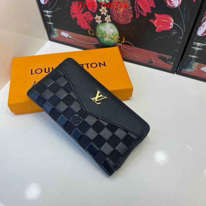 LV Bags(4A)-Wallet,ID: TN6724,$: 49USD