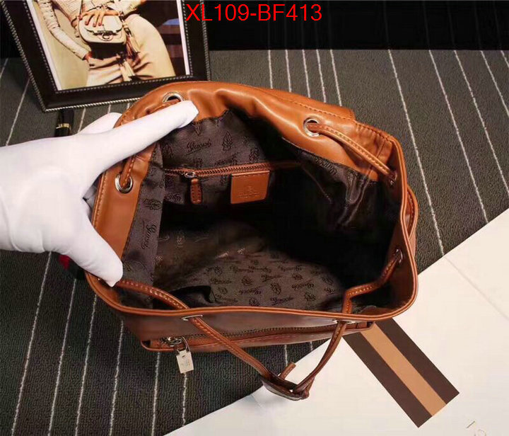 Gucci Bags(4A)-Backpack-,same as original ,ID: BF413,$:109USD