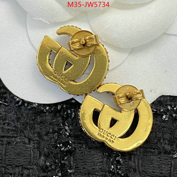 Jewelry-Gucci,only sell high quality ,ID: JW5734,$: 35USD