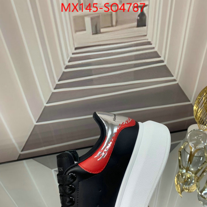 Men Shoes-Alexander McQueen,replcia cheap from china , ID: SO4787,$: 145USD