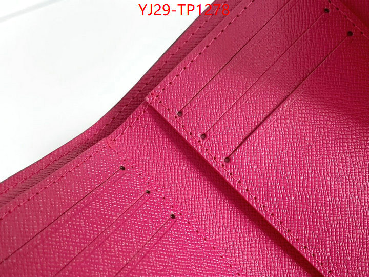 LV Bags(4A)-Wallet,ID: TP1278,$: 29USD