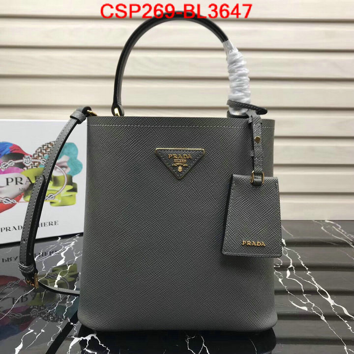 Prada Bags(TOP)-Diagonal-,ID: BL3647,$: 269USD