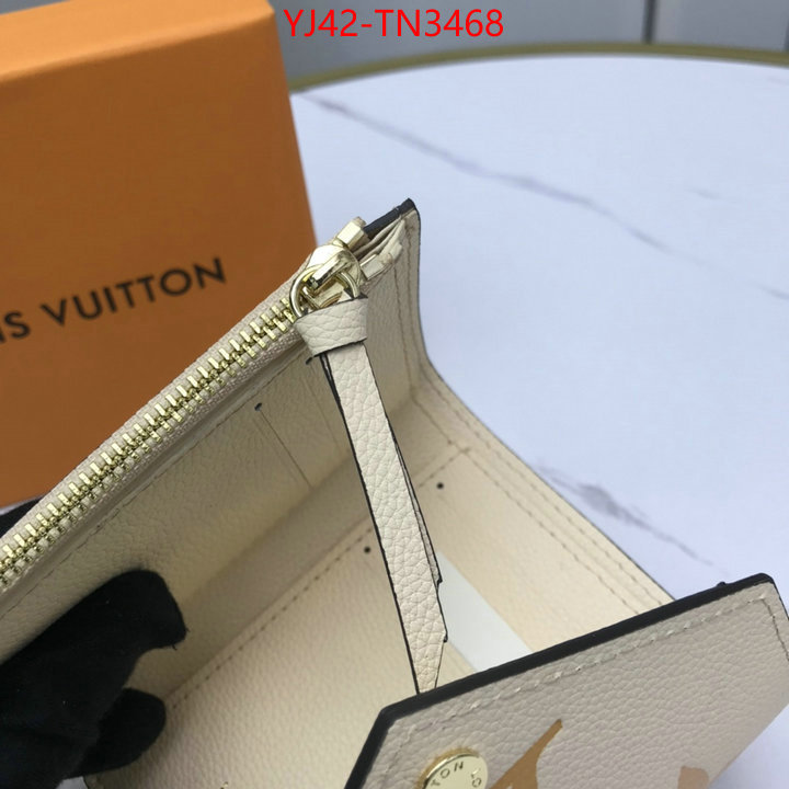 LV Bags(4A)-Wallet,ID: TN3468,$: 42USD