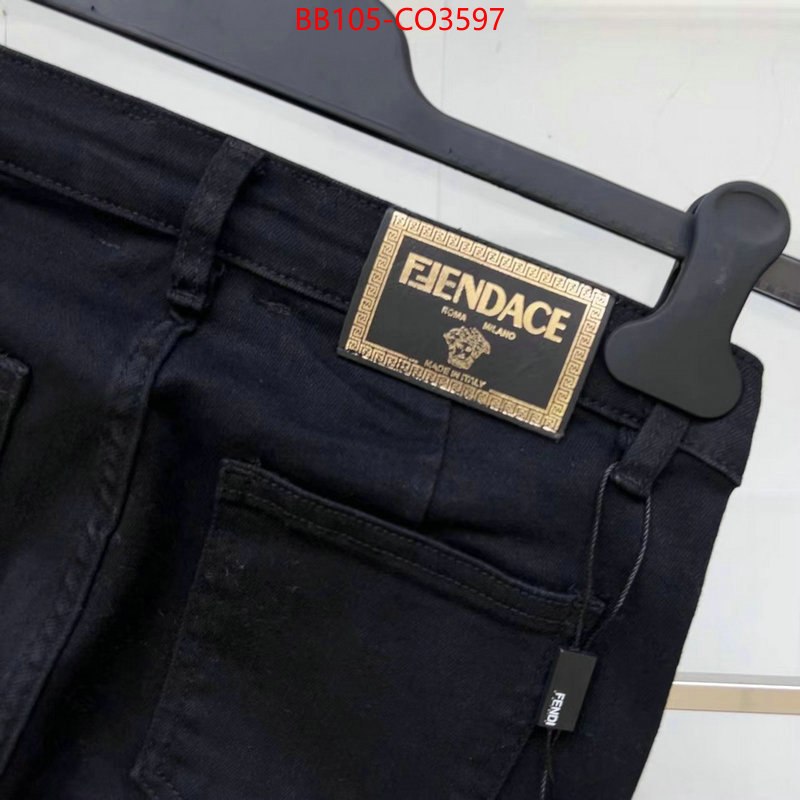 Clothing-Fendi,fake high quality , ID: CO3597,$: 105USD