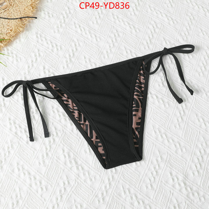 Swimsuit-Fendi,the best quality replica , ID: YD836,$: 49USD