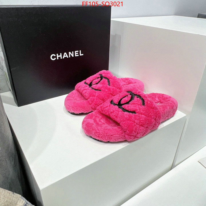 Women Shoes-Chanel,high end designer , ID: SO3021,$: 105USD