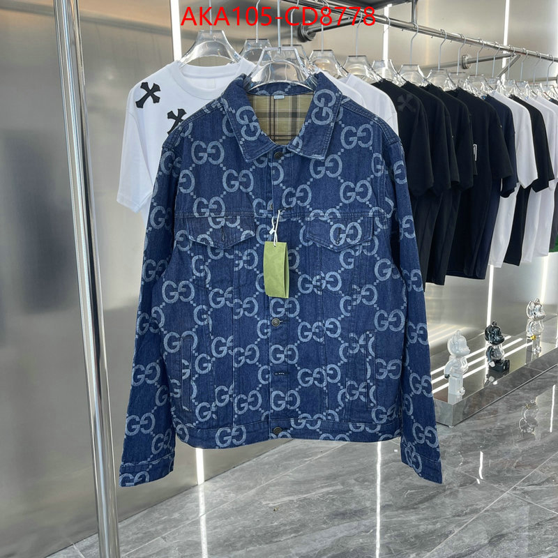 Clothing-Gucci,aaaaa class replica , ID: CD8778,$: 105USD