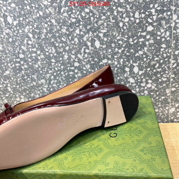 Women Shoes-Gucci,7 star quality designer replica , ID: SN5649,$: 129USD