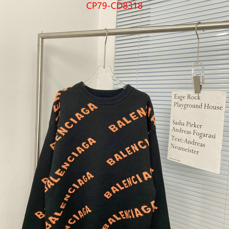 Clothing-Balenciaga,best wholesale replica , ID: CD8318,$: 79USD