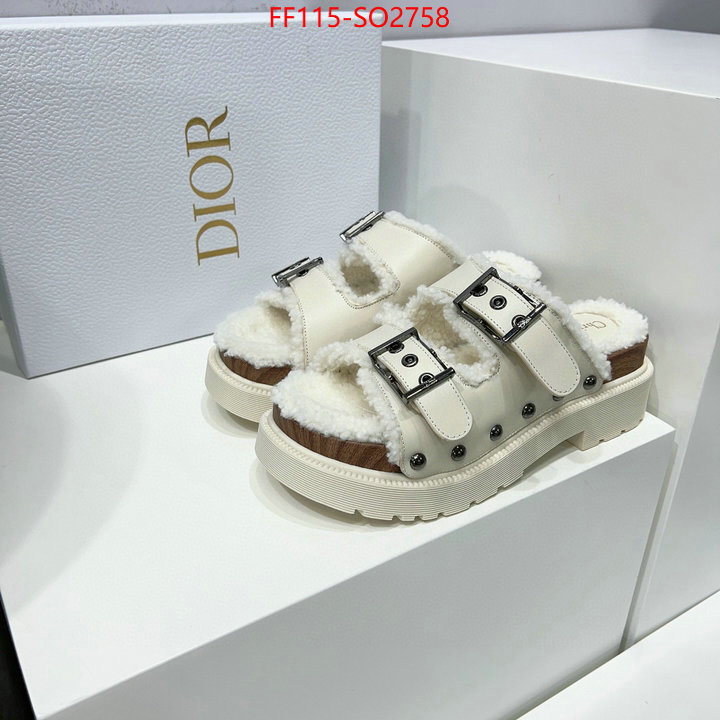 Women Shoes-Dior,wholesale replica , ID: SO2758,$: 115USD