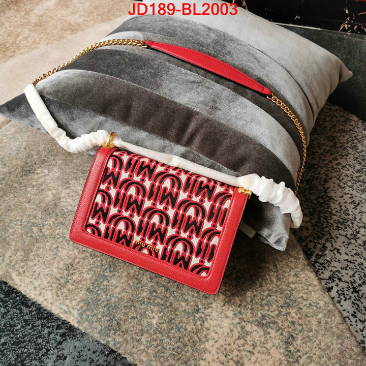 Miu Miu Bags(TOP)-Diagonal-,buy cheap ,ID: BL2003,$: 189USD