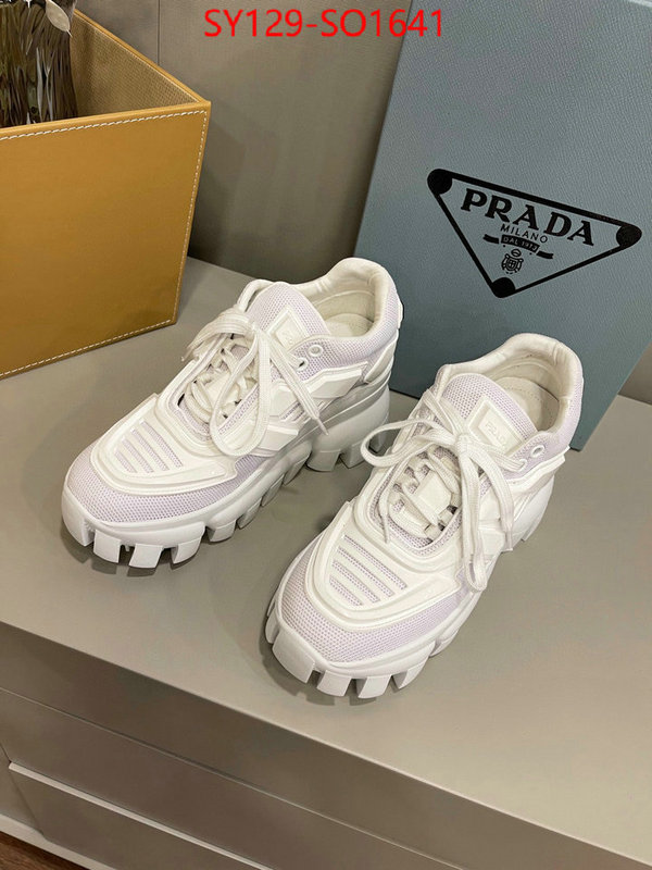 Women Shoes-Prada,wholesale china , ID: SO1641,$: 129USD