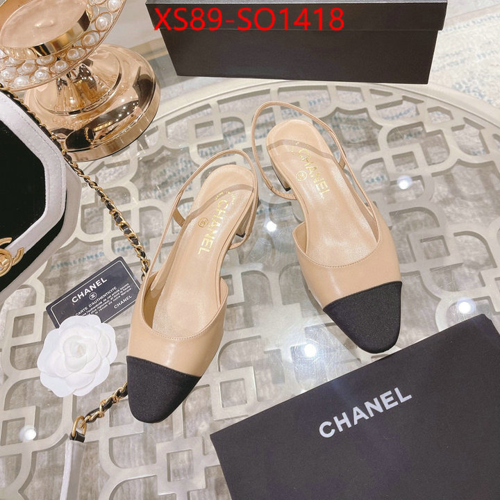 Women Shoes-Chanel,high end designer , ID: SO1418,$: 89USD