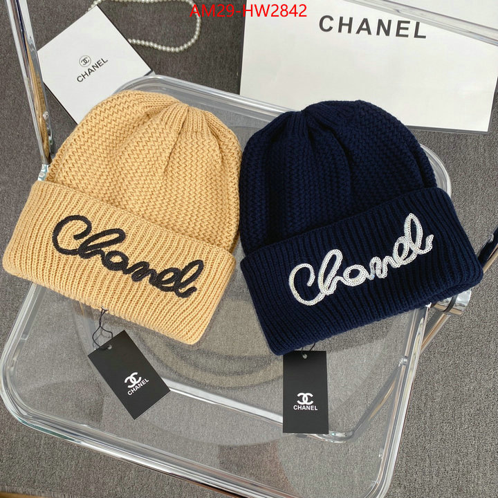 Cap (Hat)-Chanel,buy high quality fake , ID: HW2842,$: 29USD