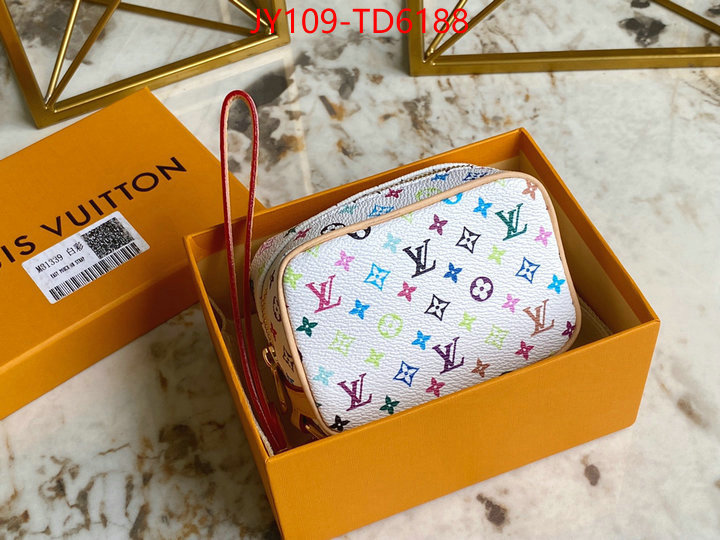 LV Bags(TOP)-Wallet,ID: TD6188,$: 109USD