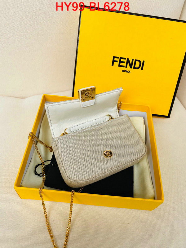 Fendi Bags(TOP)-Baguette,top perfect fake ,ID: BL6278,$: 99USD
