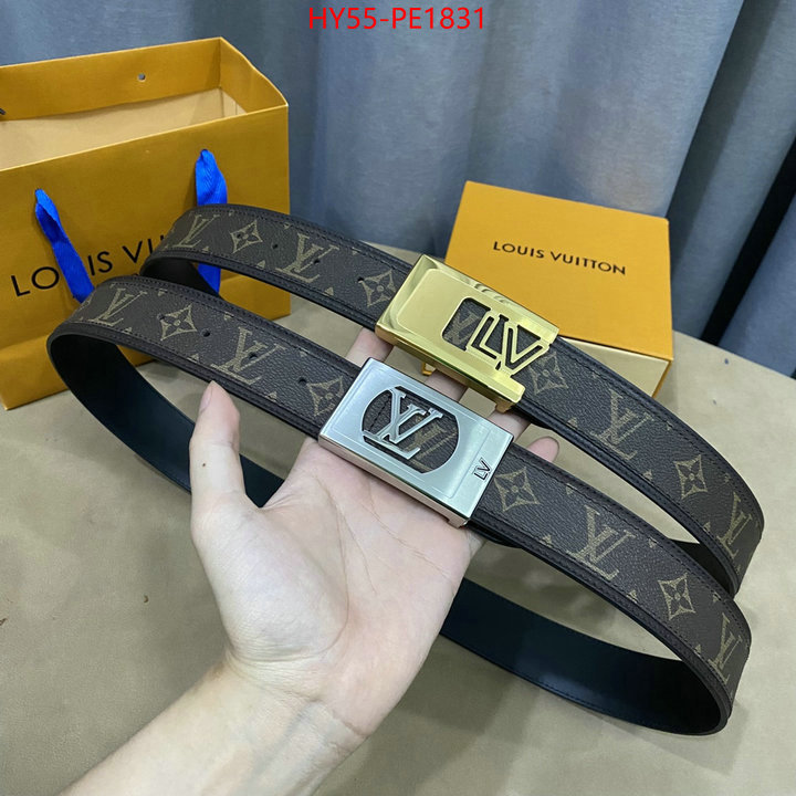 Belts-LV,the best quality replica , ID: PE1831,$: 55USD