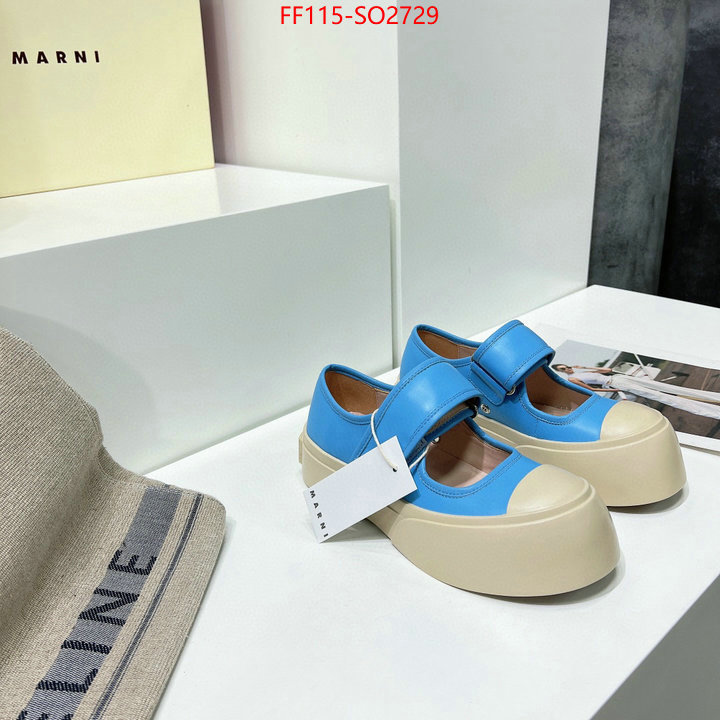 Women Shoes-Marni,top perfect fake , ID: SO2729,$: 115USD