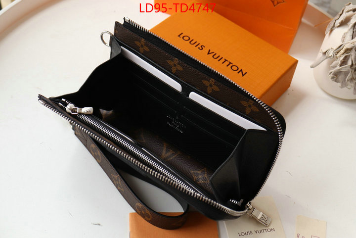 LV Bags(TOP)-Wallet,ID: TD4747,$: 95USD