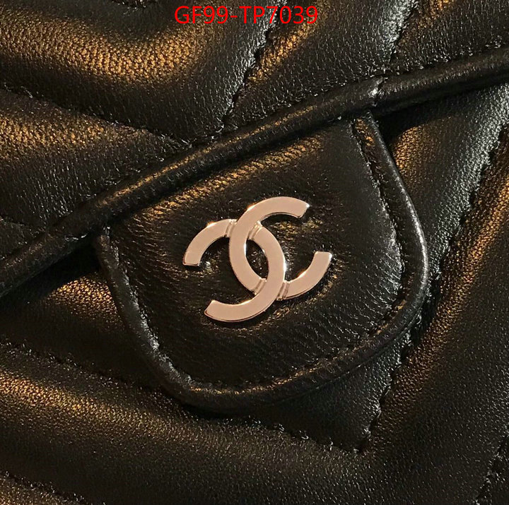 Chanel Bags(TOP)-Wallet-,ID: TP7039,$: 99USD