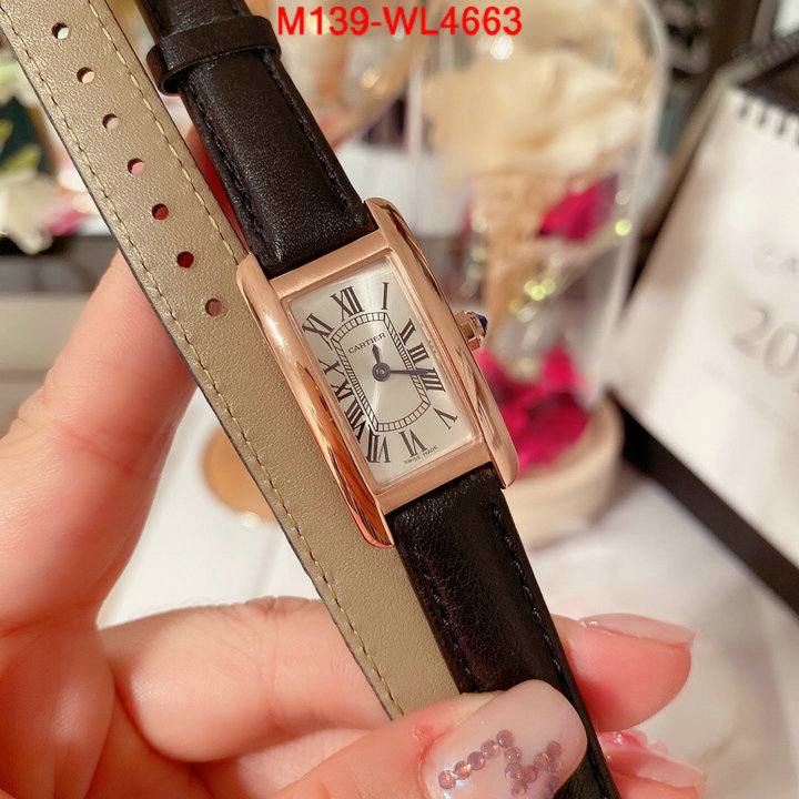 Watch(4A)-Cartier,luxury cheap , ID: WL4663,$: 139USD