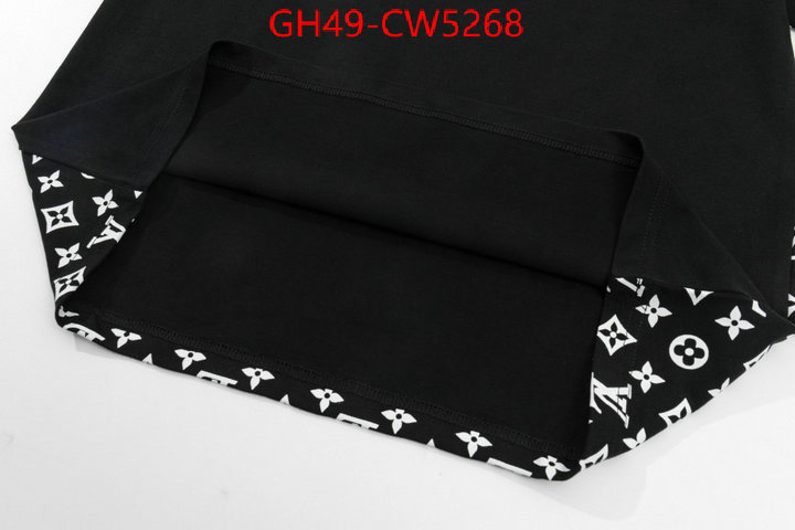 Clothing-LV,high quality designer replica , ID: CW5268,$: 49USD