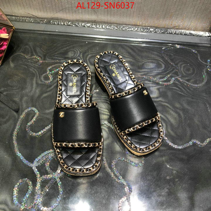 Women Shoes-Chanel,designer 1:1 replica , ID: SN6037,$: 129USD