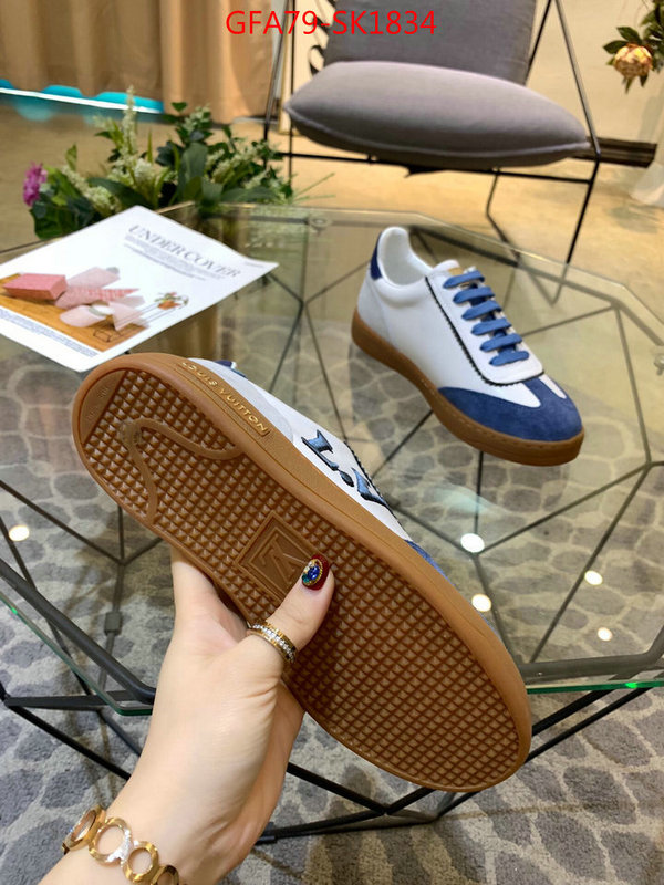 Women Shoes-LV,cheap high quality replica , ID: SK1834,$:79USD