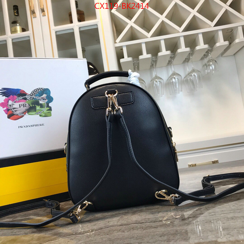 Prada Bags(4A)-Backpack-,best site for replica ,ID: BK2414,$:119USD