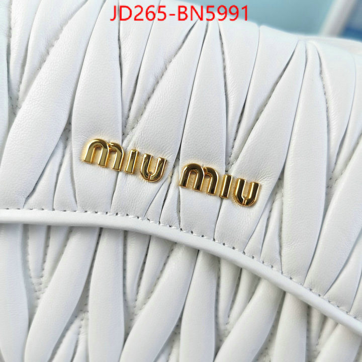 Miu Miu Bags(TOP)-Diagonal-,store ,ID: BN5991,$: 265USD