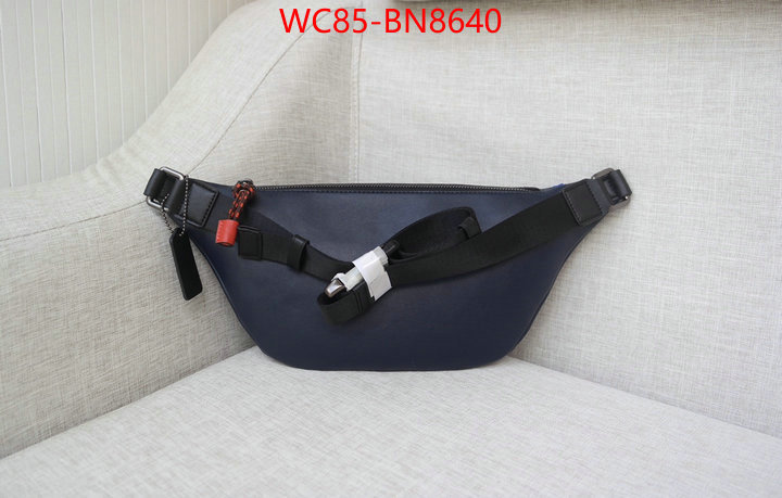 Coach Bags(4A)-Belt Bag-Chest Bag--,mirror copy luxury ,at cheap price ,ID: BN8640,$: 85USD