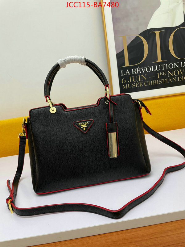 Prada Bags(4A)-Handbag-,top fake designer ,ID: BA7480,$: 115USD