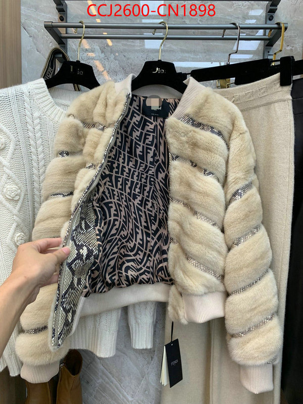 Down jacket Women-Fendi,fake , ID: CN1898,$: 2600USD