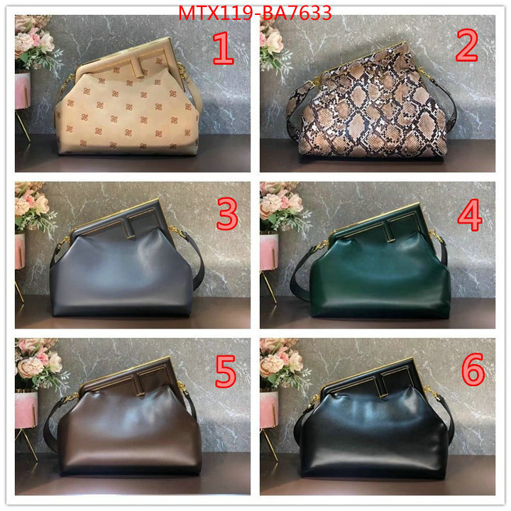 Fendi Bags(4A)-First Series-,where to buy ,ID: BA7633,$: 119USD