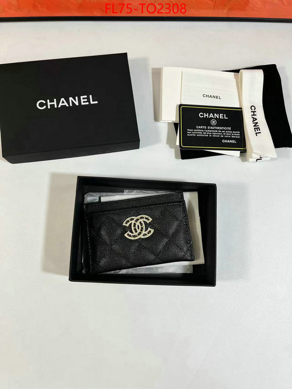 Chanel Bags(TOP)-Wallet-,ID: TO2308,$: 75USD