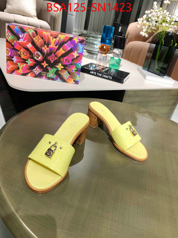 Women Shoes-LV,designer fake , ID: SN1423,$: 125USD