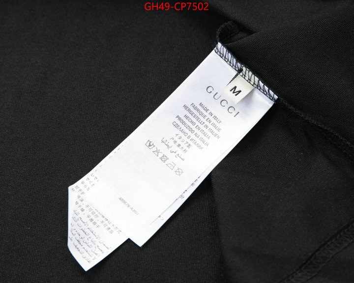 Clothing-Gucci,fashion , ID: CP7502,$: 49USD