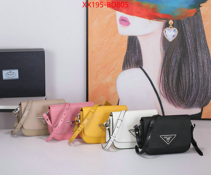 Prada Bags(TOP)-Diagonal-,ID: BD805,$: 195USD