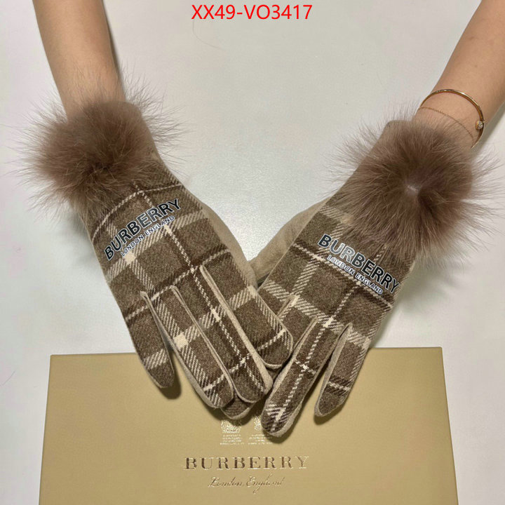 Gloves-Burberry,aaaaa replica designer , ID: VO3417,$: 49USD