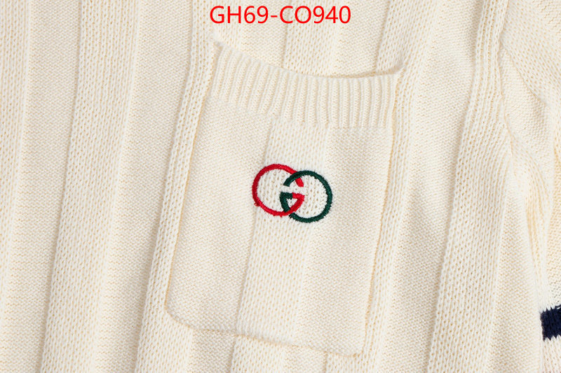 Clothing-Gucci,where can you buy replica , ID: CO940,$: 69USD