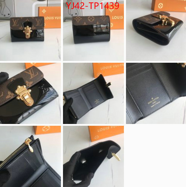 LV Bags(4A)-Wallet,ID: TP1439,$: 42USD