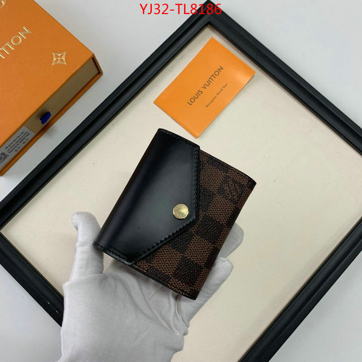 LV Bags(4A)-Wallet,ID: TL8186,$: 32USD