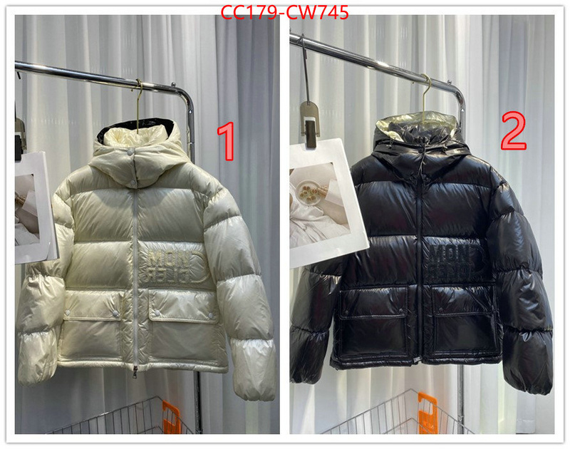 Down jacket Men-Moncler,2023 replica wholesale cheap sales online , ID: CW745,$: 179USD